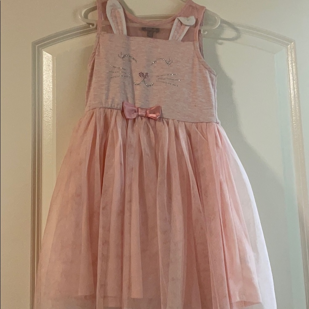 Pink girl dress